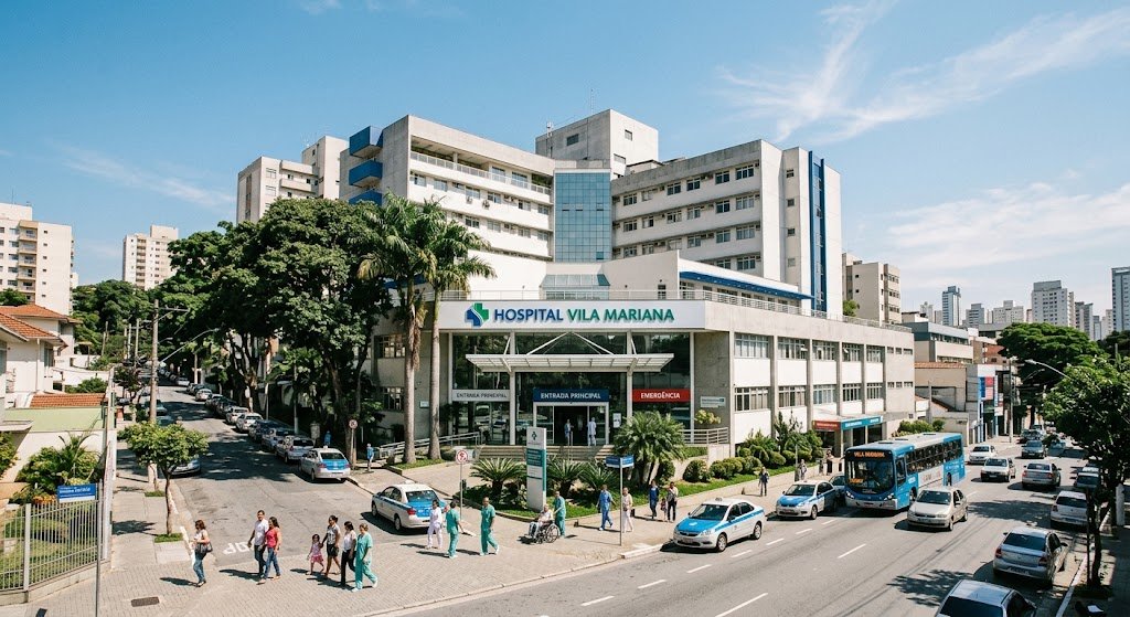 HOSPITAL 📍 Vila Mariana – São Paulo/SP - 🛏️ 165 leitos