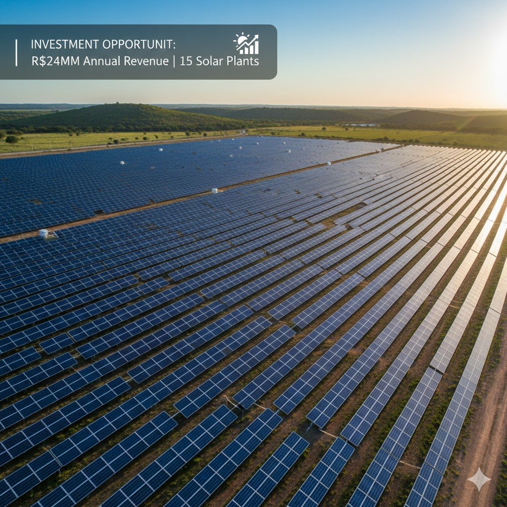 15 Usinas Solares no Brasil